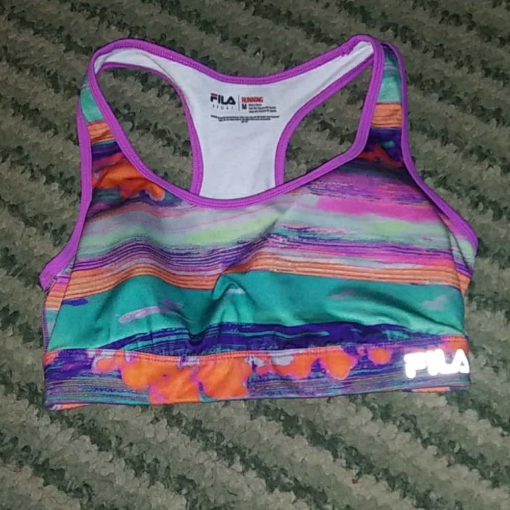 Fila sports bra size medium